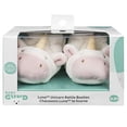 thumbnail image 6 of GUND Baby GUND Luna Unicorn Rattle Booties Plush Baby Infant Shoes, White and Pink, One Size Fits All, 6 of 6