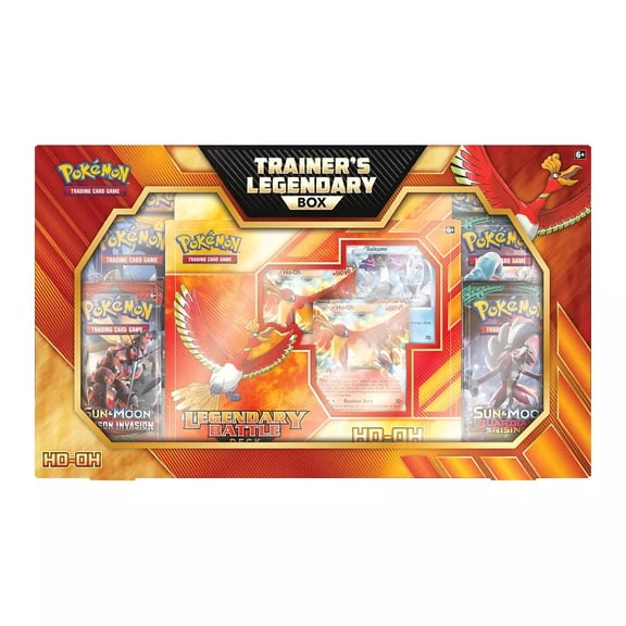 Pokemon TCG: Trainer's Legendary Box - Ho-Oh - 5 Packs & Deck