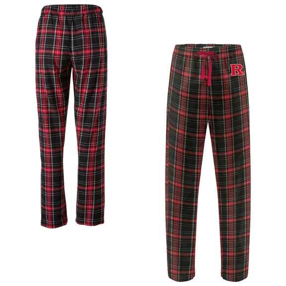 Women's Boxercraft  Black Rutgers Scarlet Knights Haley Flannel Pants