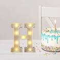 thumbnail image 4 of Limited Time Deal karymi Letters Lights Alphabet Lamp LED Letter Lighting Letter Light Illuminated Letters Night Lights Decoration for Birthday Party Wedding Children’s Room Weekly flyer, 4 of 6