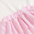 thumbnail image 4 of kpoplk Girls Summer 2 Piece Outfits 4-12Y Butterfly Bow Sleeveless Tunic Tops and Floral Print Shorts Cute Clothes Size 12-18 Months,Pink, 4 of 9