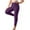 Navy, variant on DDAPJ pyju Womens Fleece Lined Leggings Tummy Control High Waisted Workout Tights Thermal Warm Soft Yoga Pants for Cold Winter Hot Pink L