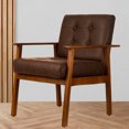 thumbnail image 1 of Sillon Individual FRATELLO MUEBLES Jacof Vinipiel moderno Color Cacao, 1 of 5