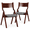 Gray, variant on LiteHaven Upholstered Folding Dining Chairs Set of 2, Foldable Wooden Chair 2-Pack, Portable Office-Chair for Kitchen Outdoor Activity, Easy Carry & Storage,Walnut+Gray