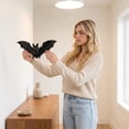 thumbnail image 5 of 3Pcs Halloween Big Bats,Rubber Simulation Hanging Bats,Plastic Simulation Bats for Halloween Decoration and Party Supplies, 5 of 9