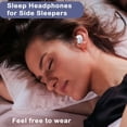thumbnail image 5 of Sleep Earbuds Invisible Bluetooth for Sleeping Smallest Buds Tiny Mini Side Sleepers Wireless Hidden Headphones Small Discreet Earpiece with Charging Case - white, 5 of 7