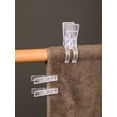 thumbnail image 4 of Semi-Transparent Plastic Windproof Clips for Hanging - Versatile Large & Small Sizes for Quilts, Socks, Clothes - Strong Grip with See-Through Design for Easy Item Identification, 4 of 5