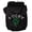 Black, variant on Pet, Dog Cat Hoodie Rhinestone, "Four Leaf Clover Outline"