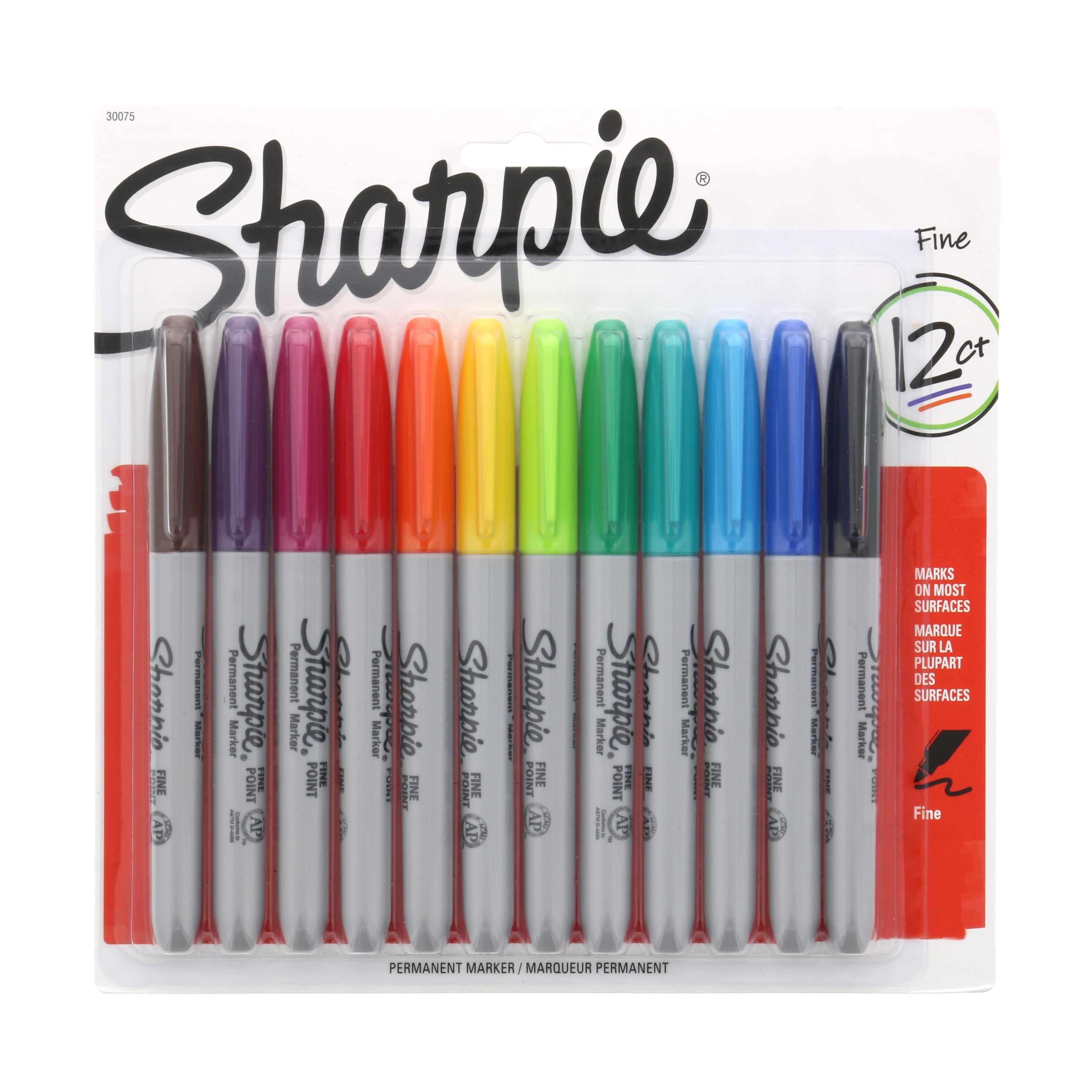 sharpie-permanent-markers-fine-point-assorted-colors-12-count
