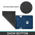 thumbnail image 6 of Paw Print Kitchen Rugs Sets Of 2,Anti Fatigue Kitchen Mat Rugs Non Slip Washable,Decorative Kitchen Floor Mats for Kitchen,Sink,Laundry,17"x30"+17"x47", 6 of 7