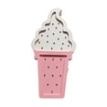 thumbnail image 4 of Luz de noche decorativa de madera con forma de helado, letrero de neón bonito, ambiente romántico Blanco rosa, 4 of 9