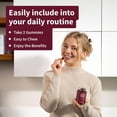 thumbnail image 3 of (Pack Of 3) Snap Supplements Heart Beets Gummy 60 Pieces, 3 of 7