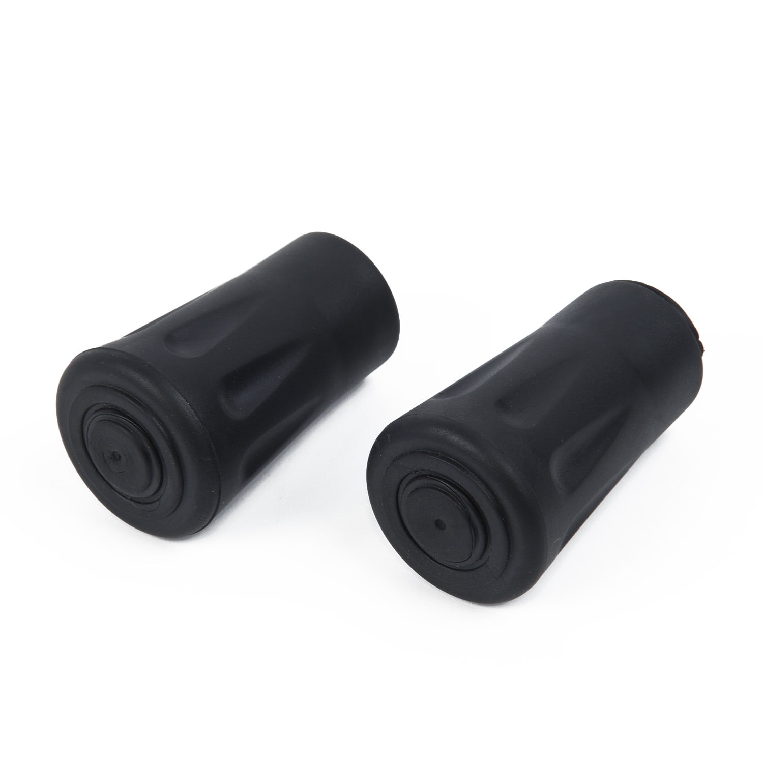 2/4xRubber Trekking Pole Covers Reinforced Tip End Cap For Hiking Walking Sticks 