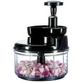Starfrit 93900002BLCK Manual Food Processor