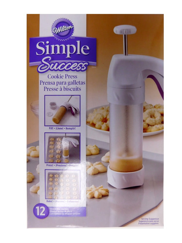 Wilton Simple Success Squeeze Cookie Press Set Of 13 Walmart Canada