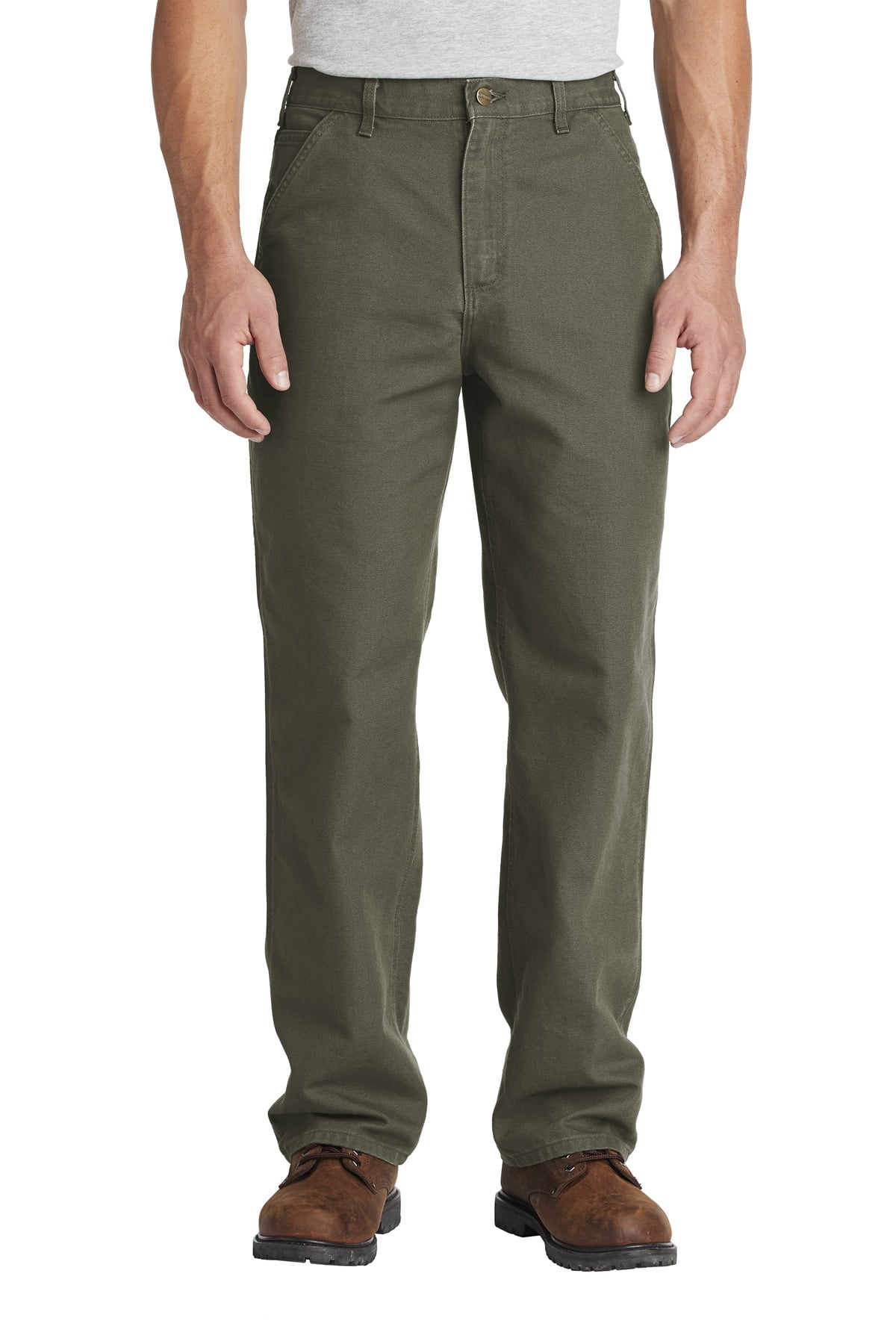 Carhartt Men's Washed Duck Work Dungaree Utility Pant 