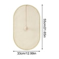 thumbnail image 3 of Sisal Cat Scratching Pad Self Adhesive Cat Scratcher Mat Wall Mounted Non Shedding Cat Scratching Board for Sofa Protection Durable Sisal Single Pack, 3 of 9