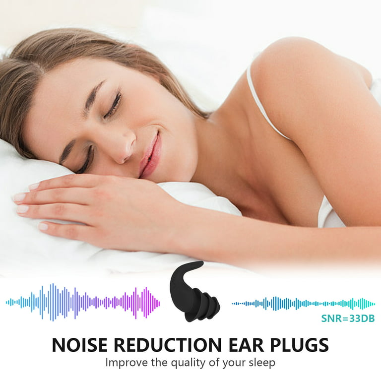 Earplugs for Sleeping Noise Cancelling, Reusable Ear Plugs– Super
