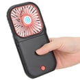 thumbnail image 3 of Portable Folding Mini Fan Hanging Desktop Fan USB Rechargeable for Home Outdoor SportsBlack, 3 of 11