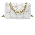 thumbnail image 1 of Bolsa Bandolera Elegante Dama Moda Mujer Acabado De Los Herrajes Oro Xtellar Color Blanco, 1 of 3
