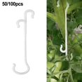 thumbnail image 4 of 50/100Pcs 13Cm Tomato Support J Hooks Plant Tomato Clips Prevent Falling Off, 4 of 4