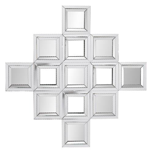 Tyler Dillon Decorative Diamond Arrangement Wall & Accent Mirror - 48" x 48" x 2"