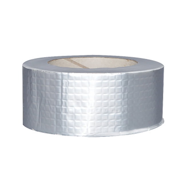 Eigraketly Cinta de butilo de papel de aluminio autoadhesiva impermeable, sellador resistente a altas temperaturas, pegatinas a prueba de fugas para Materiales de construcción 5cmx5m Eigraketly HA1640-01