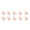 thumbnail image 4 of Shisuyan 10Pcs Metal Grip Clips Stainless Steel Ticket Clips Stationery Bills Metal Clips, 4 of 8