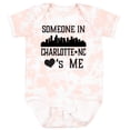 thumbnail image 3 of Inktastic Charlotte North Carolina Someone Loves Me Boys or Girls Baby Bodysuit, 3 of 5