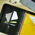 thumbnail image 3 of Pen+Gear Poly Zipper Binder, 1.5" Round 3 Ring , 10.75" x 1.75" x 13.5", Blue, 3 of 6