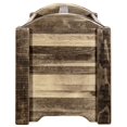 thumbnail image 5 of Homestead Collection Magazine Rack w/ Laser Engraved Wolf Design, Stain & Clear Lacquer Finish, 5 of 9