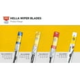 thumbnail image 2 of Hella OE Quality 22 inch All Seasons Nano-Coated Cleantech Wiper Blade (Single Blade) fits select Domestic, European and Asian manufactured vehicles / 358054221, 2 of 6