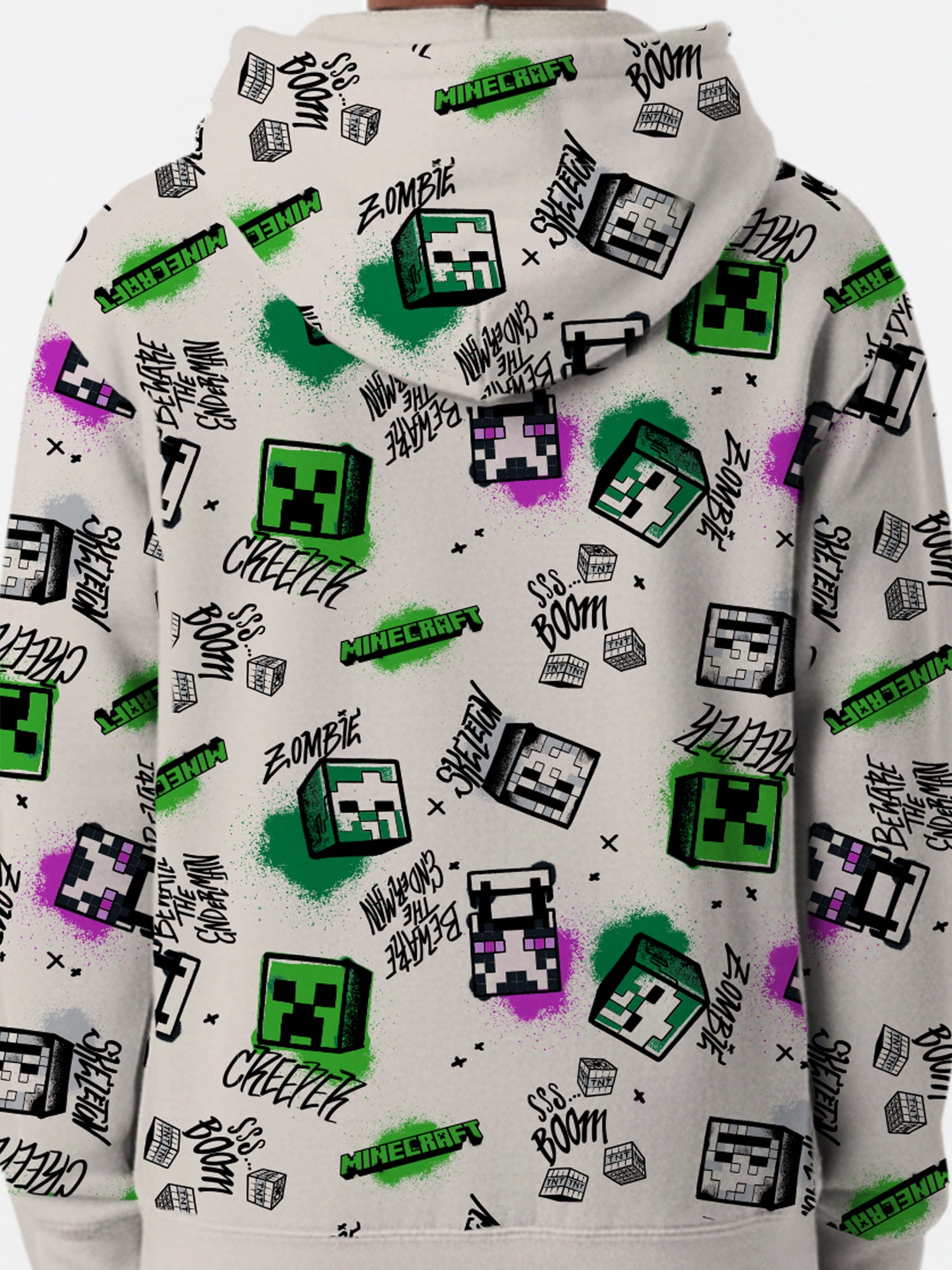 Minecraft, Boys' & Big Boys' Graphic Hoodie, Sizes 4-18