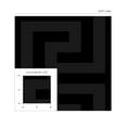 thumbnail image 7 of NextWall Dark Onyx Geometric Maze Peel and Stick Wallpaper - 20.9 in. W x 18 ft. L Roll, 7 of 7