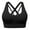 1 PCS-Black, variant on Hanerdun Women's Seamless Sports Bras Crossback Padded Yoga Running Workout Bra White M