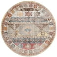 thumbnail image 2 of SAFAVIEH Bristol Devrim Oriental Polyester Area Rug, Multi, 7' x 7' Round, 2 of 8