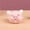 White 3.6x4x2.8cm, variant on SUYOLL Pig Happy Mini Ornament Cute Pig Doll Micro Resin Crafts Creative Student Decorations