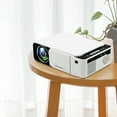 thumbnail image 4 of Portable Projector,Portable HD LED Multi‑Language LED Projector Home Theatre Projector Advanced Technology, 4 of 8