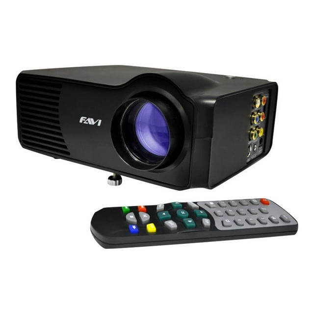 FAVI RioHD-LED-3 - Projecteur LCD - portable - 150 lumens - SVGA (800 x 600) - 4:3 - Noir