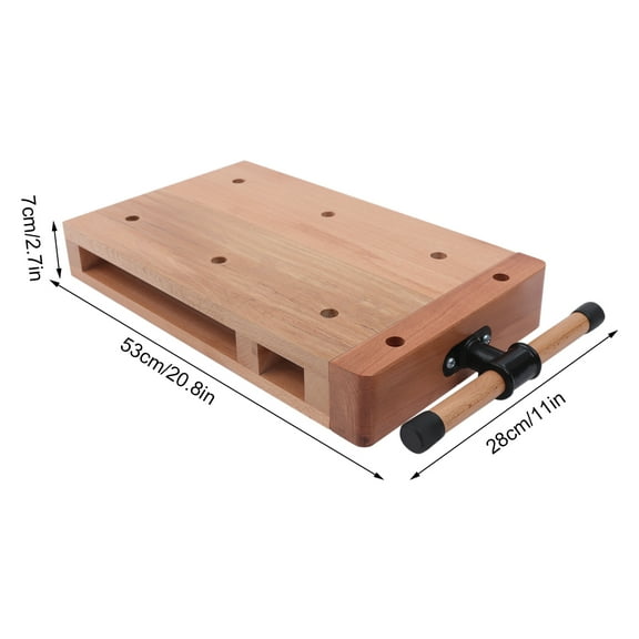 Denest Hardwood Worktable Portable Intelligent Vise Table Type Wooden Vise Advanced Clamping Function