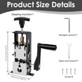 thumbnail image 2 of NUAHRHY Wire Stripper Machine Electric Copper Wire Stripping Machine for Metals Adjustable Size Easy to Use Stripping Machine Easy to Carry Wide Use Suitable for Cables, 2 of 8