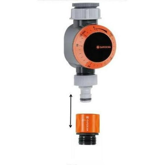 Gardena 7432248 Mechanical Water Timer with Flow Control