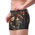 thumbnail image 3 of KLL Vintage Floral Vase A Men's Cotton Boxer Briefs Underwear-Large, 3 of 7