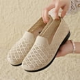 thumbnail image 6 of Yellow Ladies Spring Casual Wedge Heels Round Toe Open Toe Thick Sole For Women Outdoor Activities Comfort Footwear All Day Comfort, 6 of 7