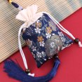 thumbnail image 2 of Qarigey Bolso con cordón Bolsita Bordado Bendiciones Hogar Oficina Dormitorio Sala de estar Colgante Coche Revisión trasera Colgante Festival Accesorios de disfraces Azul oscuro Qarigey AP017945-03, 2 of 6