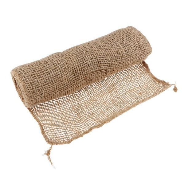 1 Roll of Burlap Tree Wrap Linen Plant Cover Cold-proof Tree Trunk