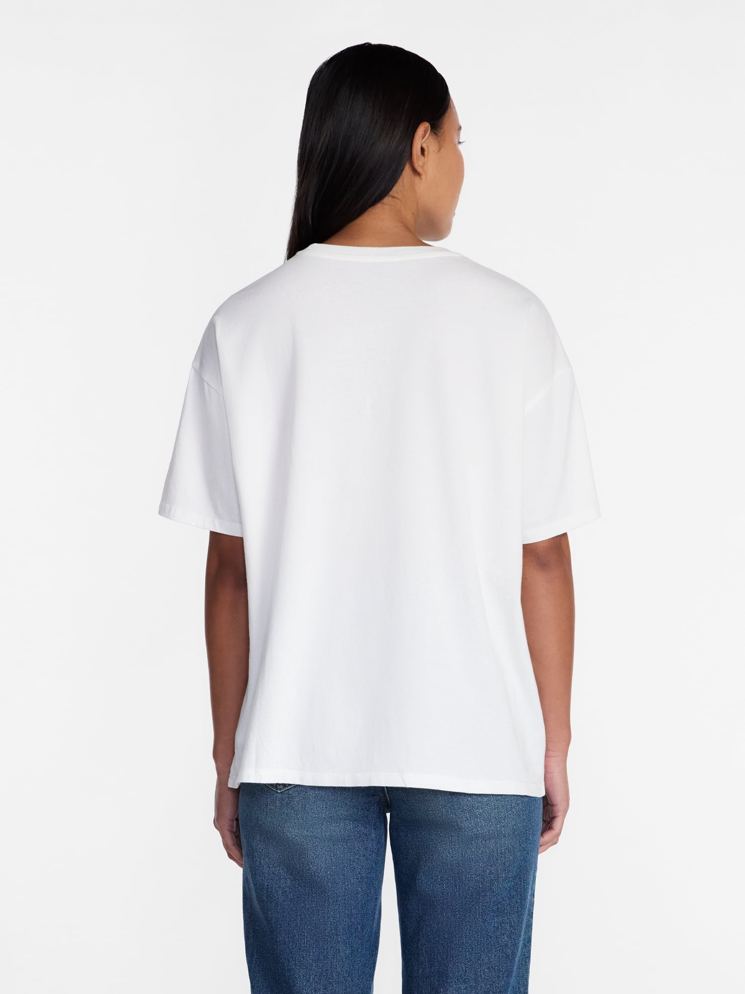 Americana Women's Graphic Cotton Tee with Short Sleeves from Way to Celebrate, Sizes XXS-XXL