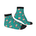 thumbnail image 3 of Bingfone Starfish And Shell Design Patterned Men'S Women'S Casual Cotton Socks, 3 of 9