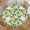 A07, variante sur Nappe Ronde Fleur de Citrouille Action de Grâce 60 Pouces Couverture de Table pour Salle à Manger Tissu Polyester avec Bords Festonnés Résistance aux Taches Cuisine Pique-Nique Fête Décoration de Restaurant