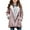 A01-Pink, variant on Winter Jackets for Girls Sherpa Lined Jacket Kids Winter Warm Cozy Horn Button Down Coats Faux Suede Pea Coat Outerwear 6 Years